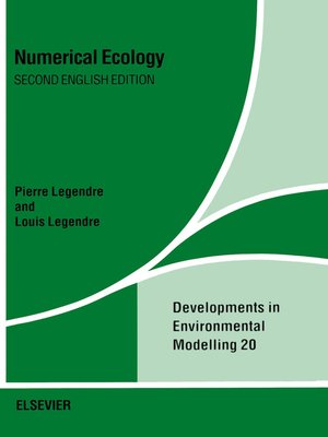 cover image of Developments in Environmental Modelling, Volume 24